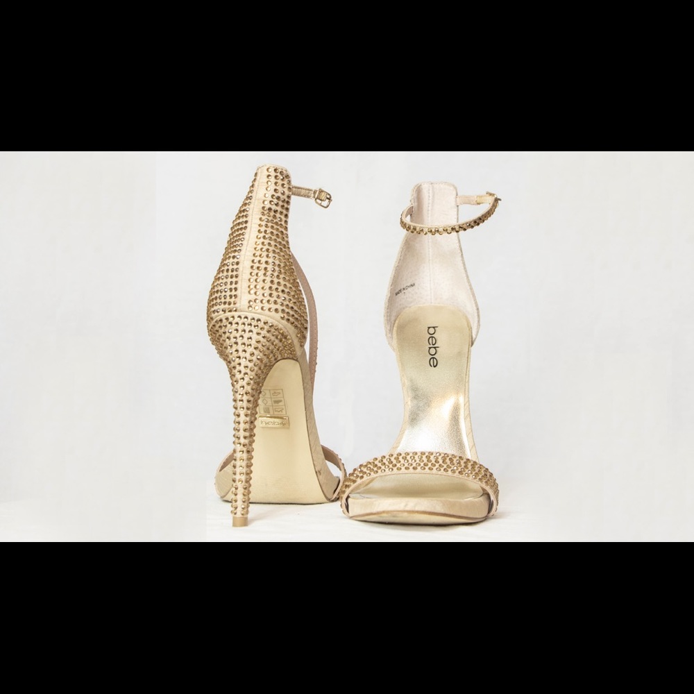 Bebe dazzled high heels